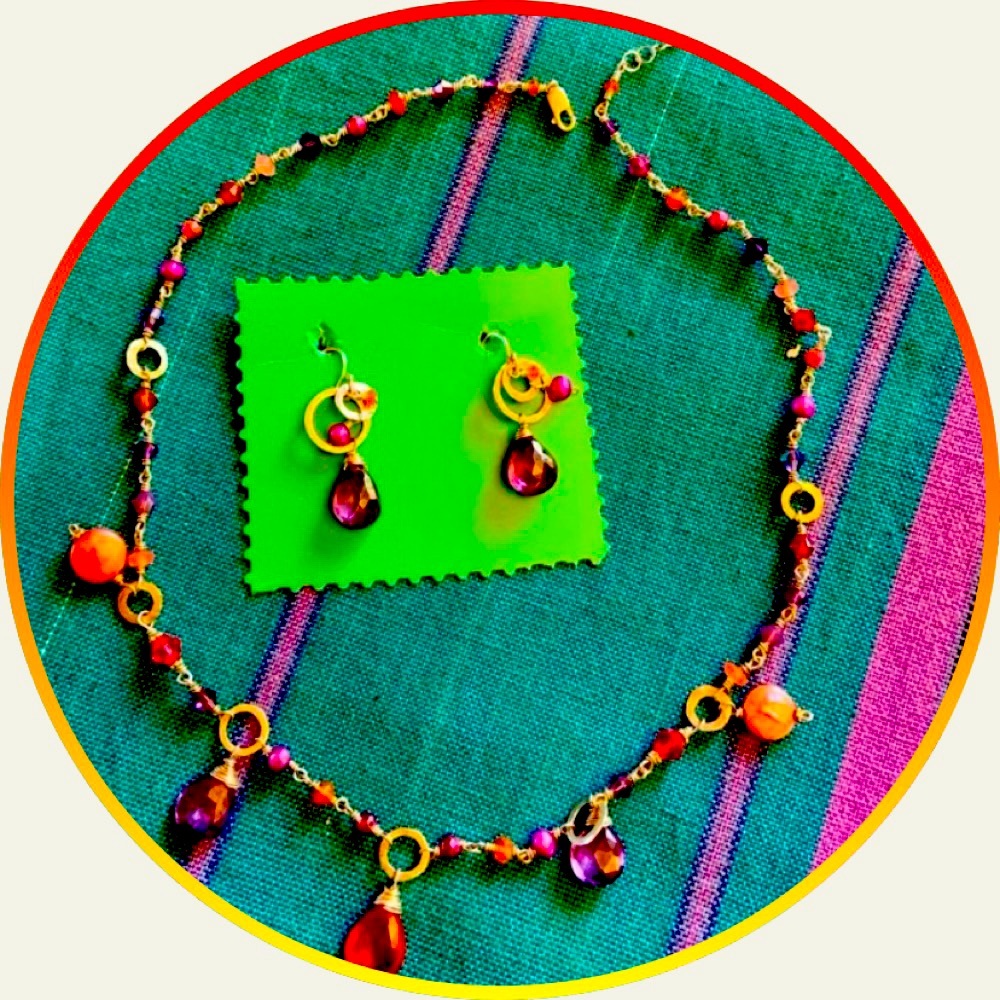 Swarovski, Pearl & Silver Set